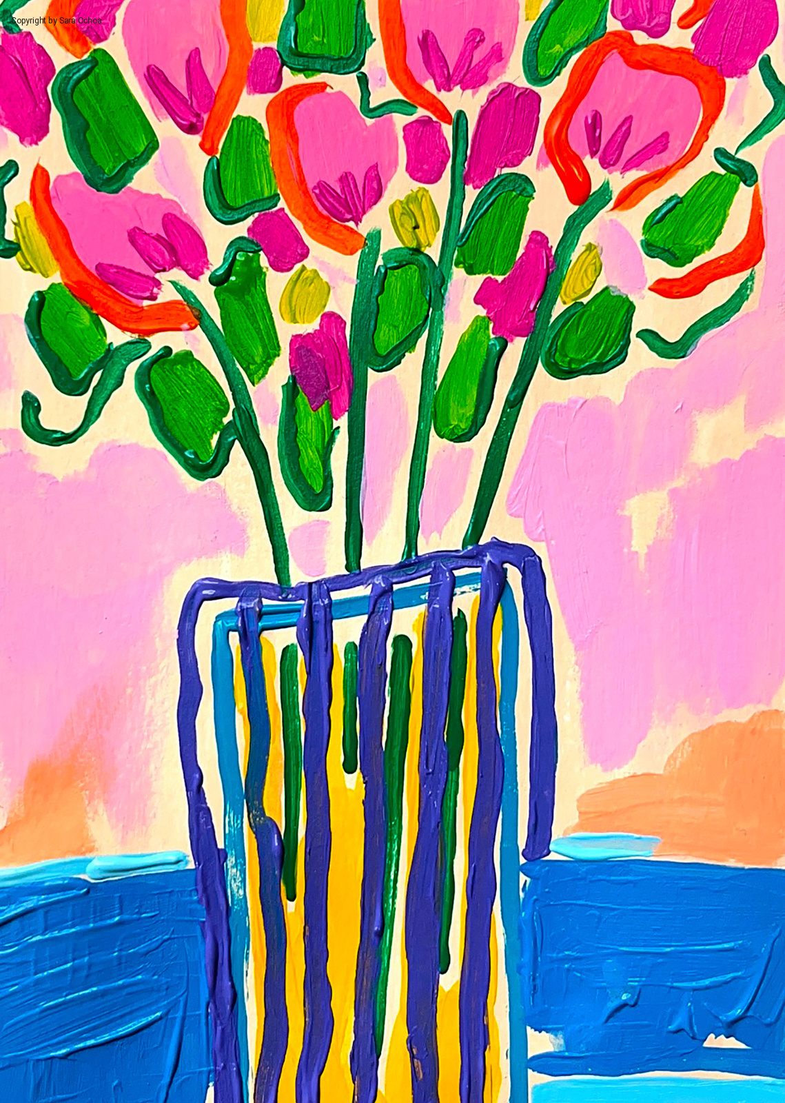 01 Lamina JARRON FONDO ROSA MARCA AGUA