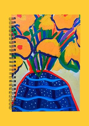 LIBRETA A6 MACETERO AZUL 2