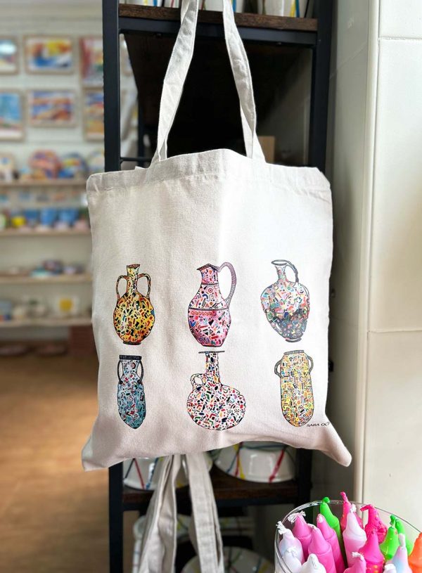 TOTE BAG JARRAS FENICIAS